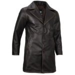 Real Leather Rub Off Car Coat For Men - Image 4