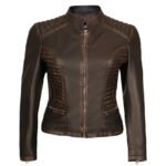 Women’s Biker Leather Jacket